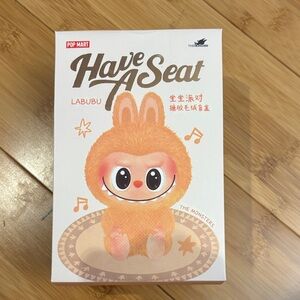 Pop Mart Labubu 'Have A Seat' Collectible Figure New and Sealed